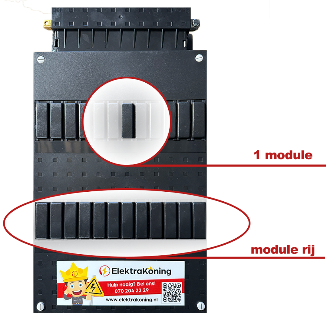 Module in de groepenkast