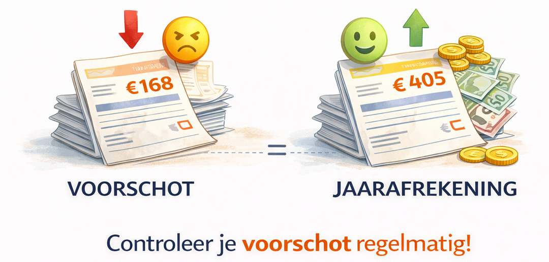 voorschot-jaarafrekening-energierekening-uitleg