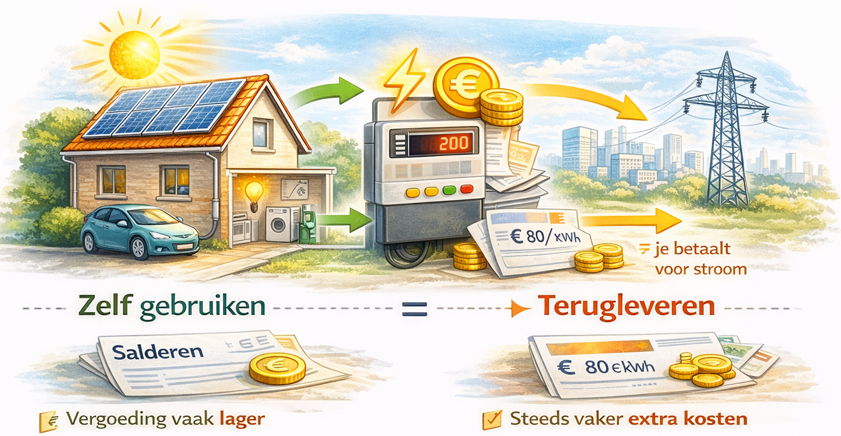 zonnepanelen-salderen-teruglevering-uitleg